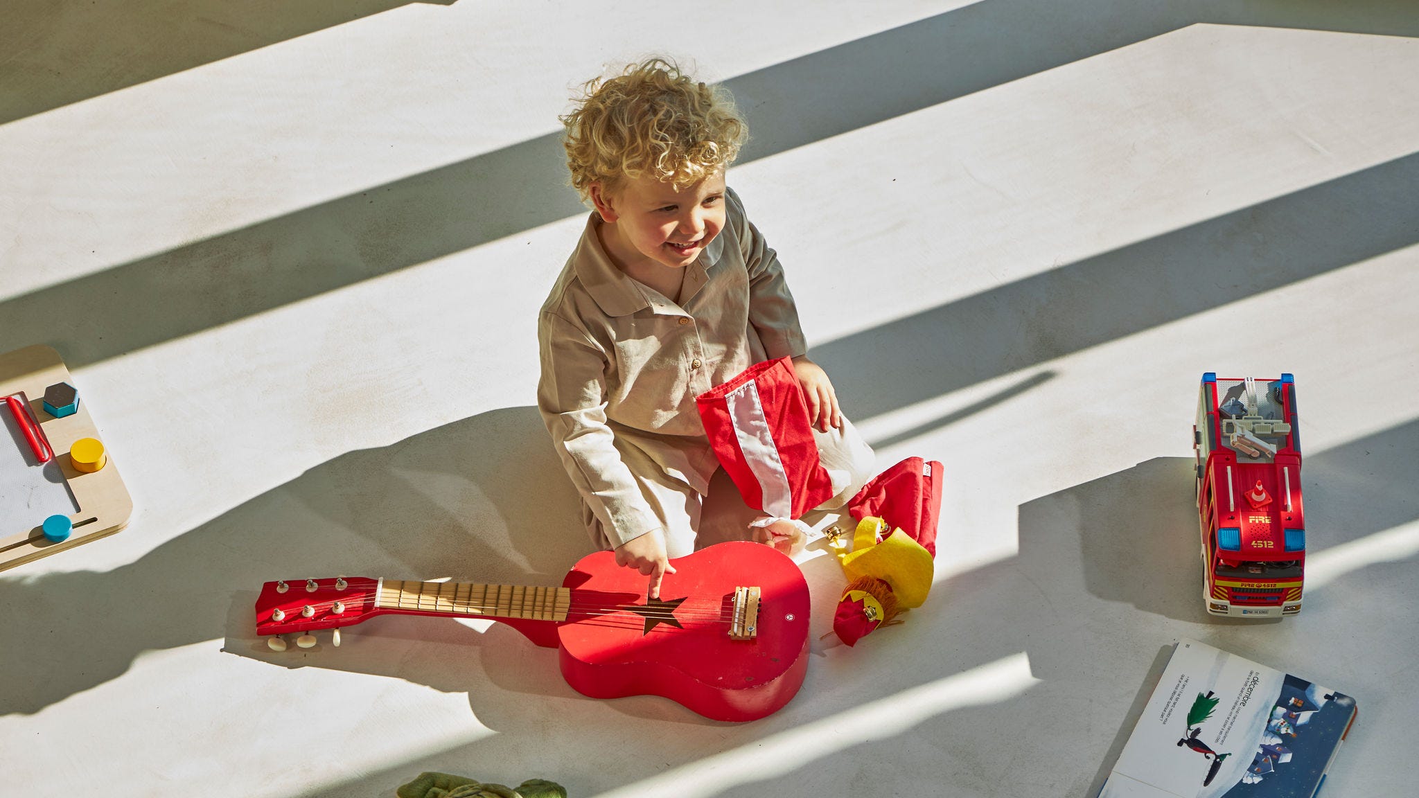Vista sulla città e sul verde intorno